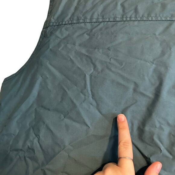 Vintage REI Green Down Filled Vest Mens Sz Large Nylon Puffer Full Zip Outdoor - Picture 10 of 16